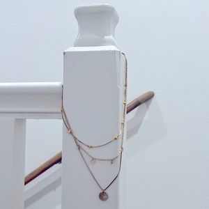 Layered necklace